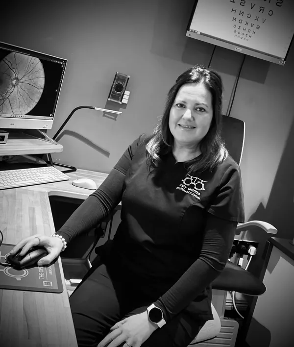 Katy, Optometrist at The Optic Shop Abergavenny